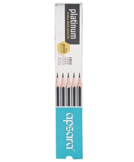 Apsara Pencils 10Pc. Platinum Extra Dark