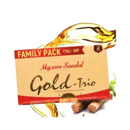 Mysore Sandal Gold Trio - 125 X 3 Gms.