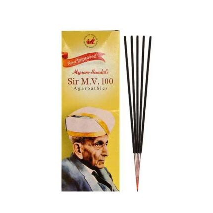 Mysore Sandal - Sir MV100 Agarbatti - 90 Gms.