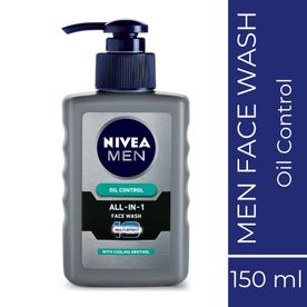 Nivea Men All In 1 Oil Control Face Wash, 150 ml