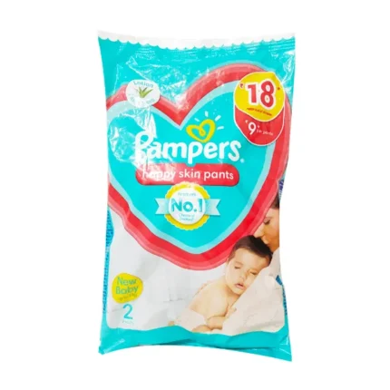 Pampers New Born, 2Pcs., Upto 5Kg.,