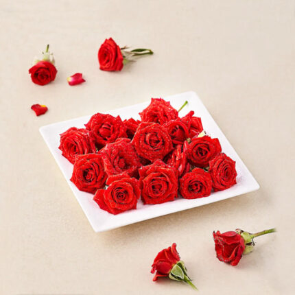 Rose Flowers Big / గులాబీ పువ్వులు - Appox. 20 Pcs.