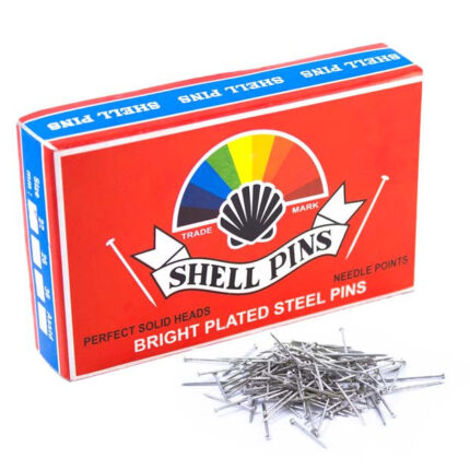 Shell Pins - Bright Plated Steel Pins